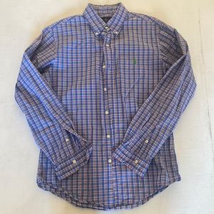 slim fit ralph lauren button down